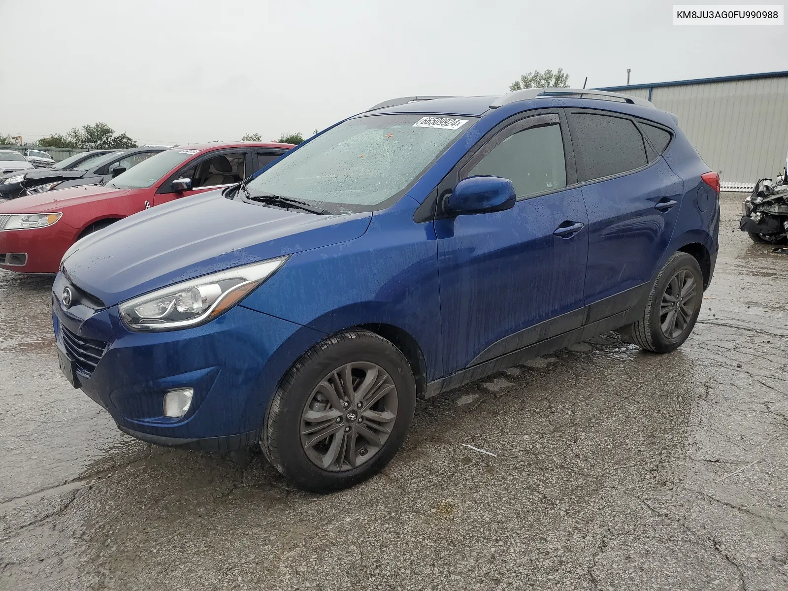 2015 Hyundai Tucson Limited VIN: KM8JU3AG0FU990988 Lot: 66509924