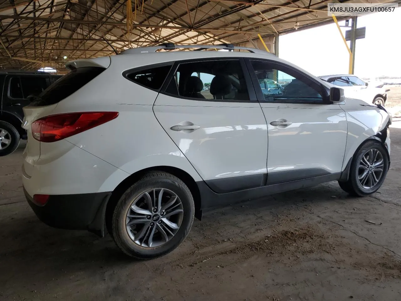 2015 Hyundai Tucson Limited VIN: KM8JU3AGXFU100657 Lot: 67879364