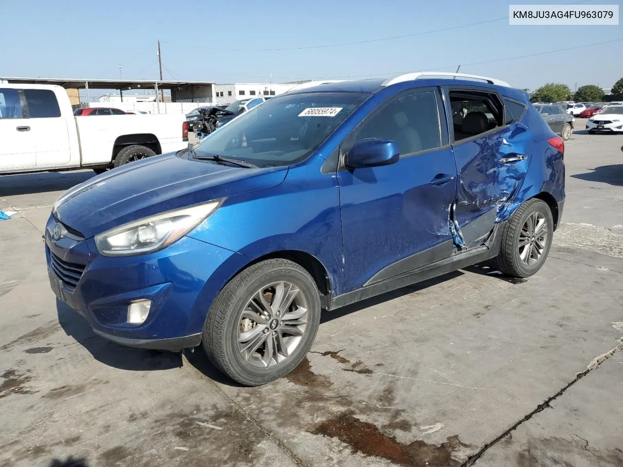 2015 Hyundai Tucson Limited VIN: KM8JU3AG4FU963079 Lot: 68055974