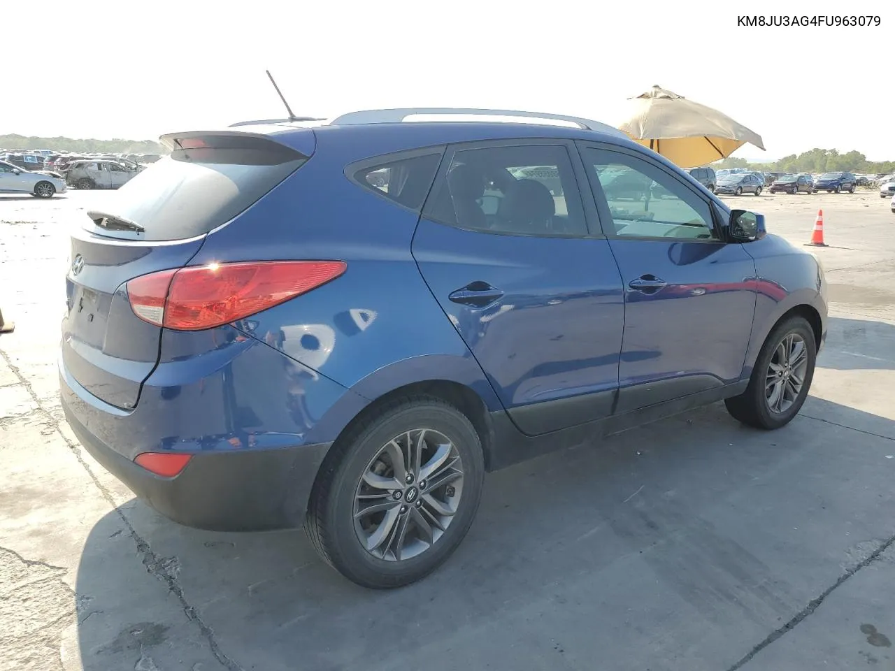 2015 Hyundai Tucson Limited VIN: KM8JU3AG4FU963079 Lot: 68055974