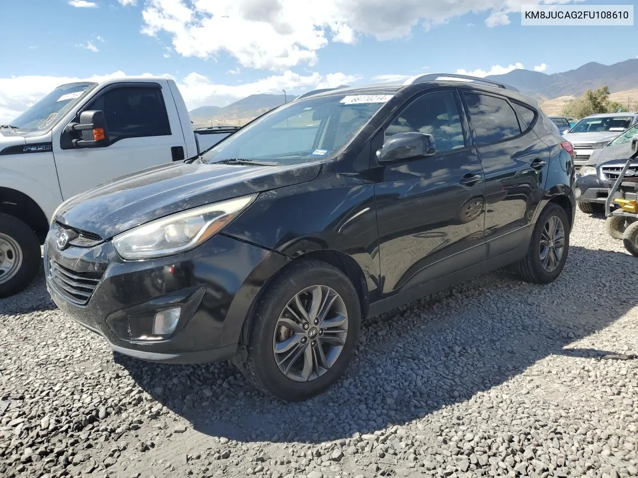 2015 Hyundai Tucson Limited VIN: KM8JUCAG2FU108610 Lot: 68770214