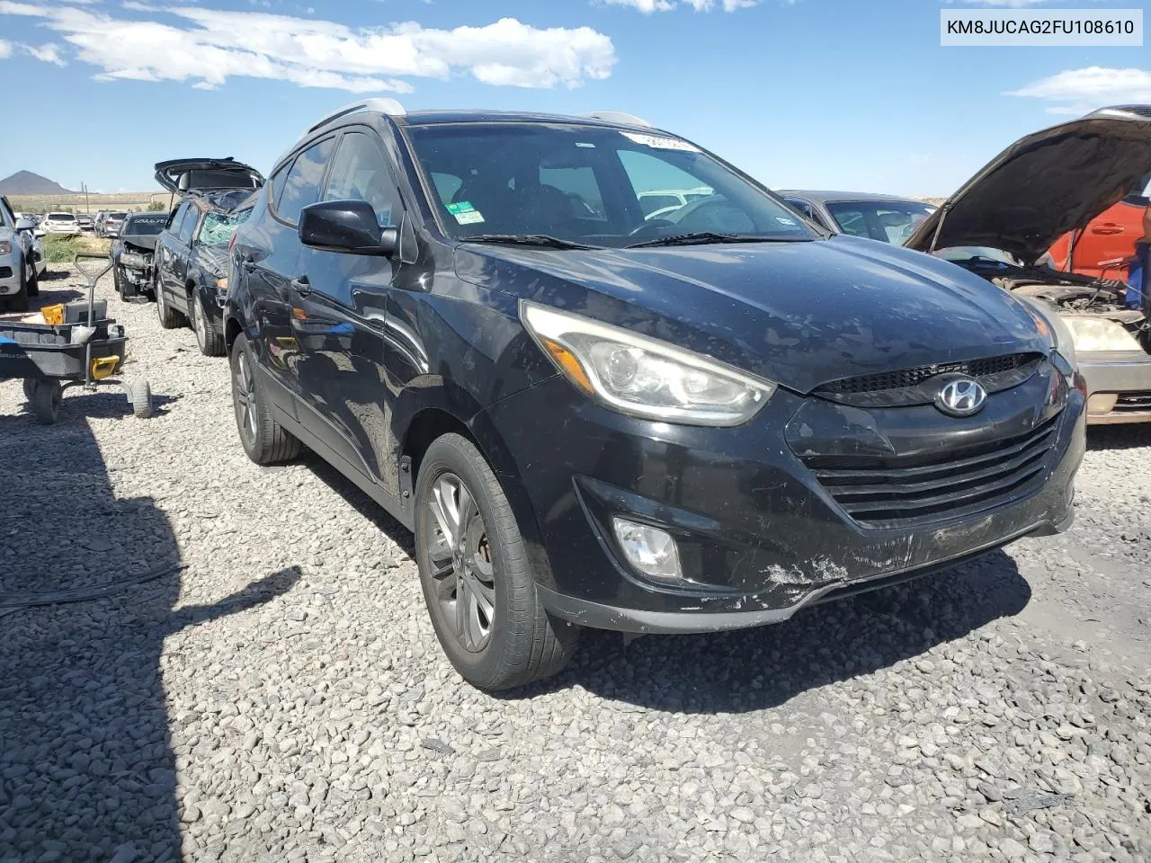 2015 Hyundai Tucson Limited VIN: KM8JUCAG2FU108610 Lot: 68770214