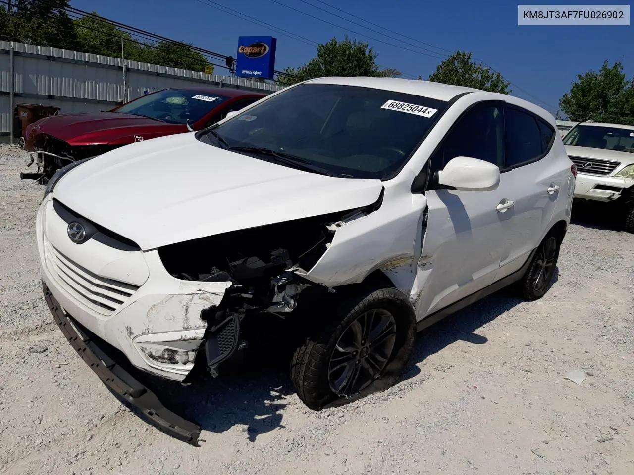 2015 Hyundai Tucson Gls VIN: KM8JT3AF7FU026902 Lot: 68825044