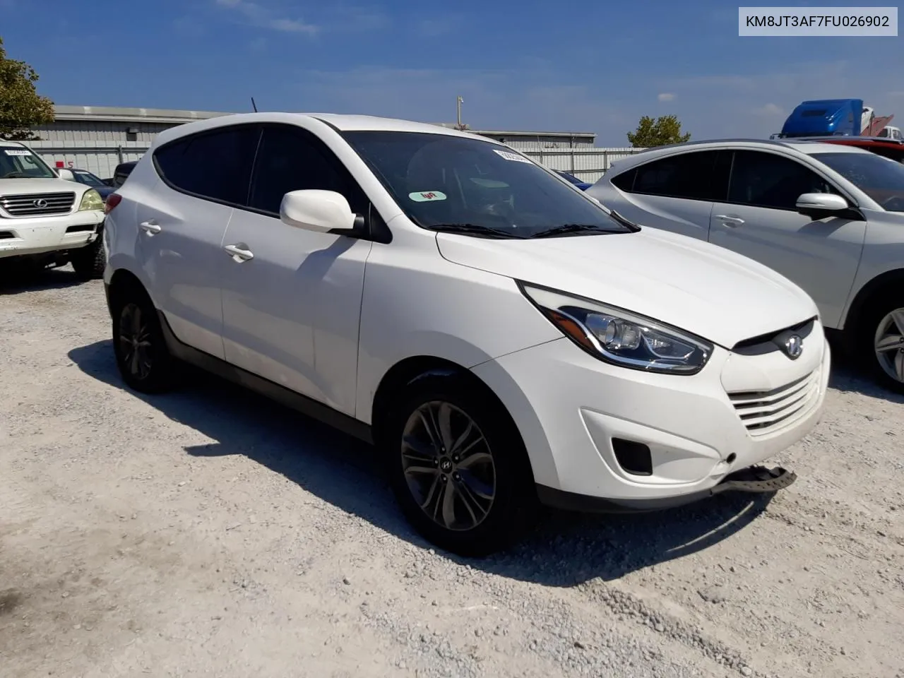 2015 Hyundai Tucson Gls VIN: KM8JT3AF7FU026902 Lot: 68825044