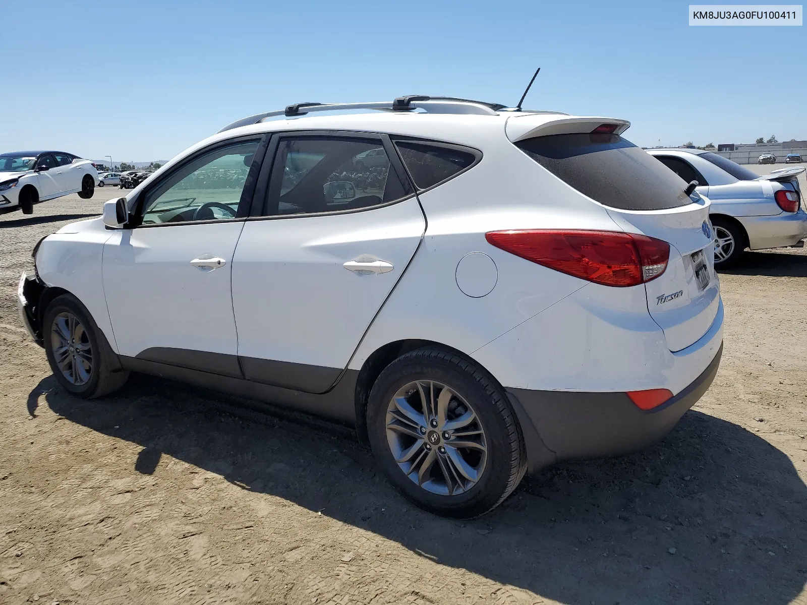 2015 Hyundai Tucson Limited VIN: KM8JU3AG0FU100411 Lot: 69056524