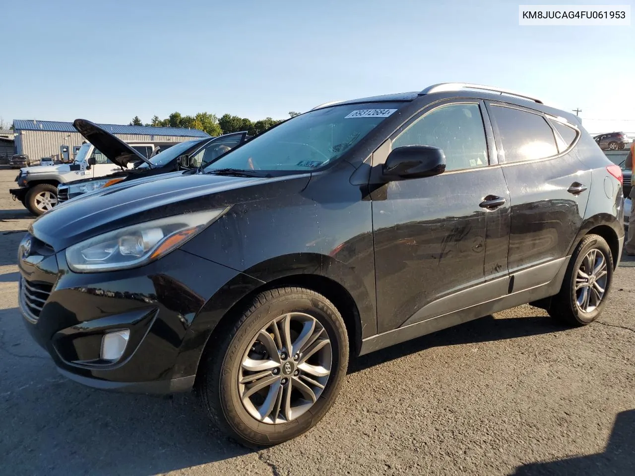 2015 Hyundai Tucson Limited VIN: KM8JUCAG4FU061953 Lot: 69312684