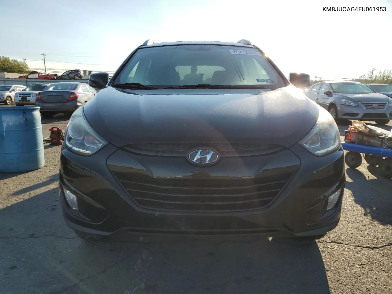 2015 Hyundai Tucson Limited VIN: KM8JUCAG4FU061953 Lot: 69312684