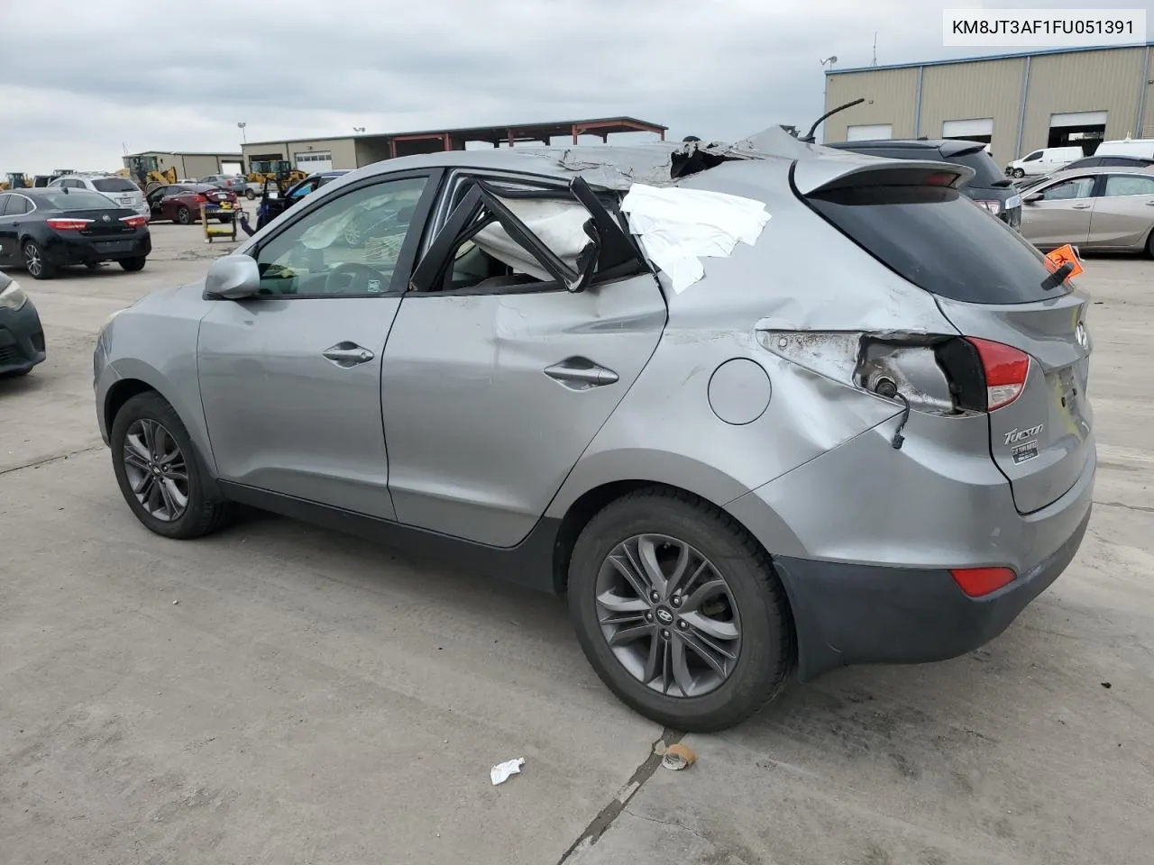 2015 Hyundai Tucson Gls VIN: KM8JT3AF1FU051391 Lot: 70171814