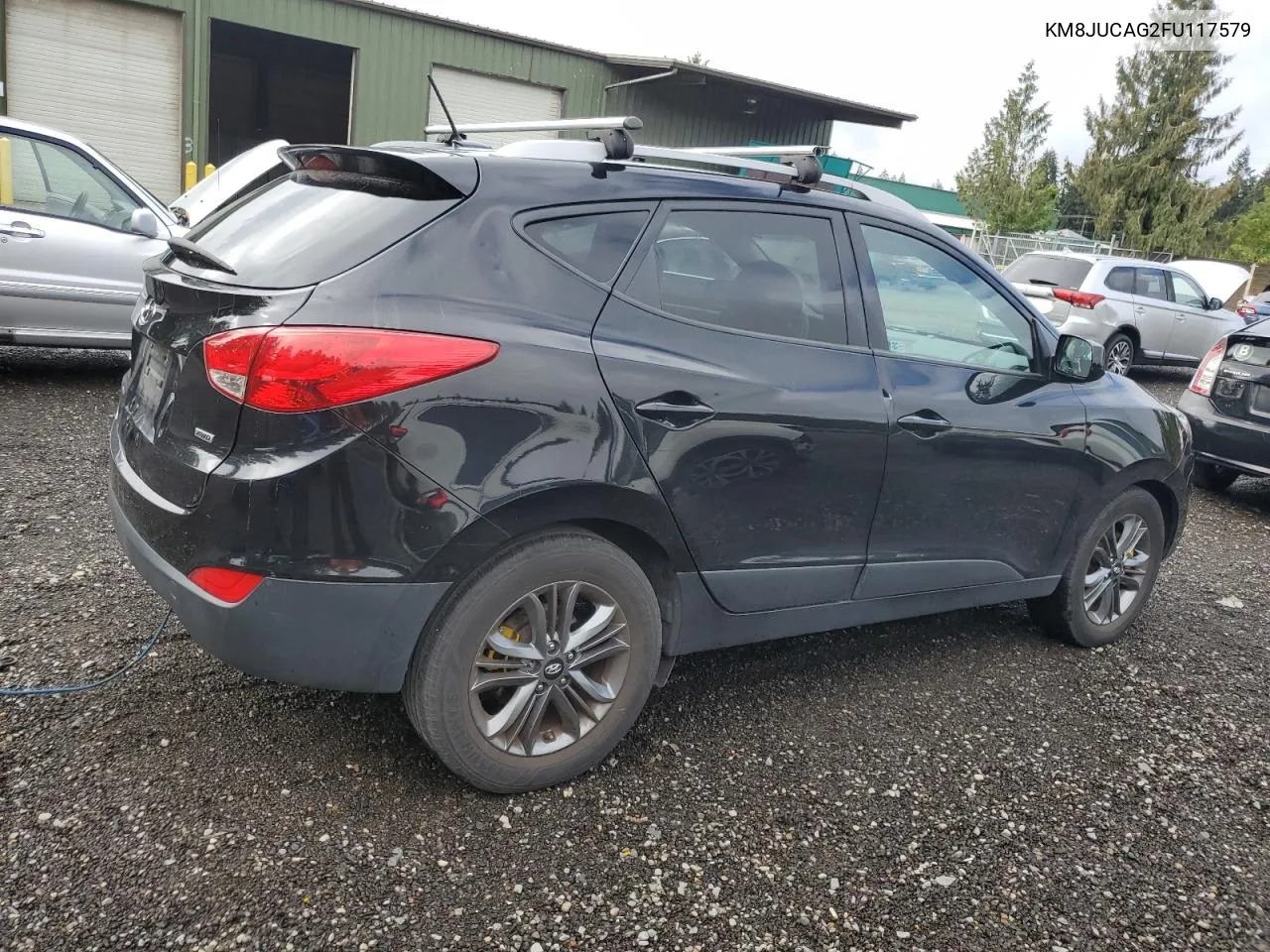 2015 Hyundai Tucson Limited VIN: KM8JUCAG2FU117579 Lot: 71225974