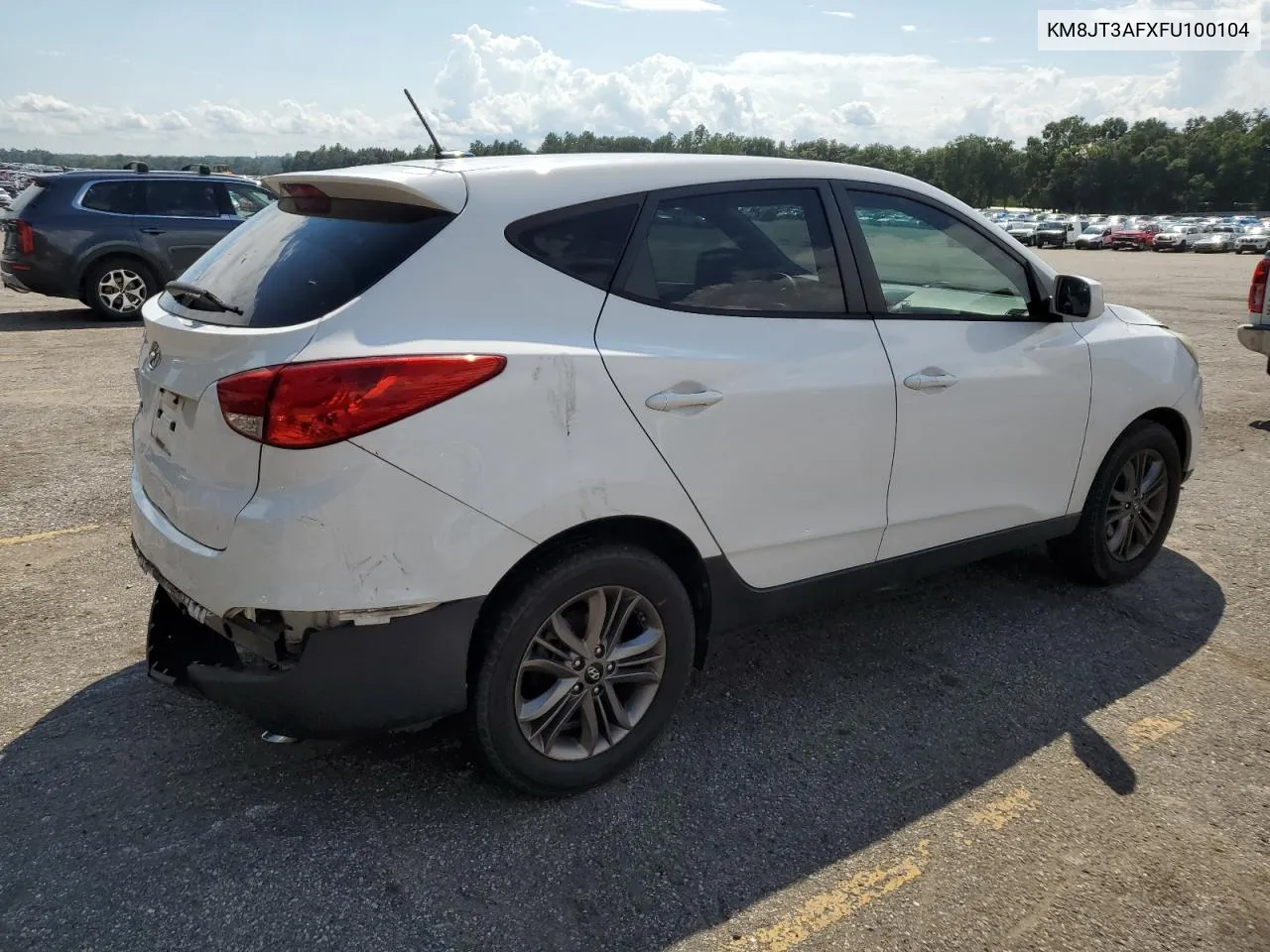 2015 Hyundai Tucson Gls VIN: KM8JT3AFXFU100104 Lot: 71676094