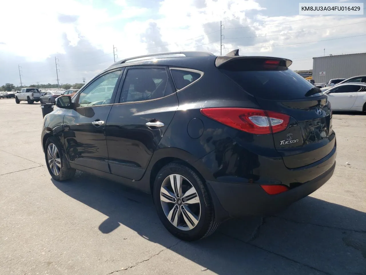 2015 Hyundai Tucson Limited VIN: KM8JU3AG4FU016429 Lot: 72645504