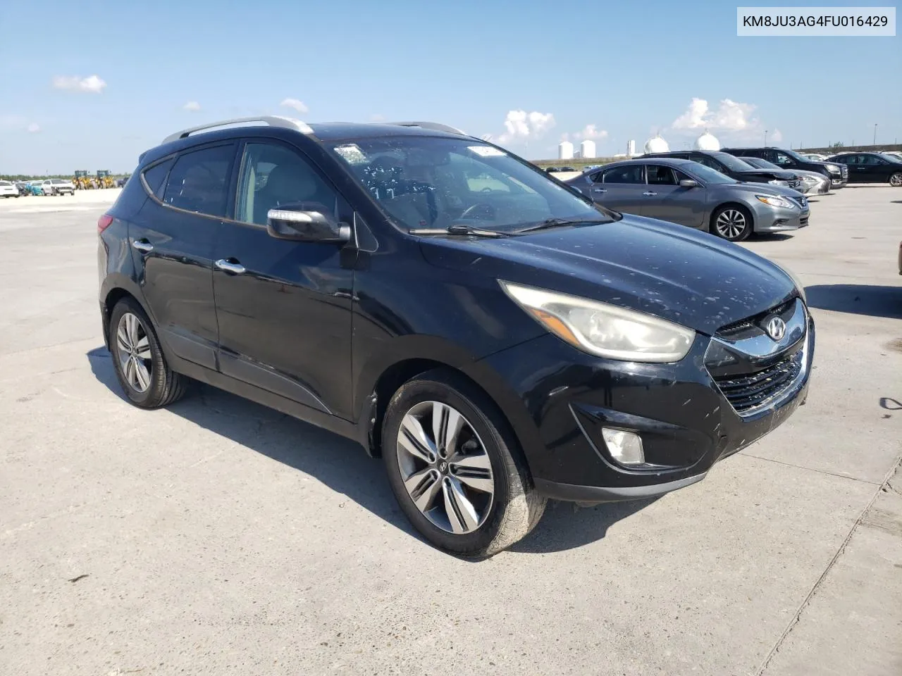 2015 Hyundai Tucson Limited VIN: KM8JU3AG4FU016429 Lot: 72645504