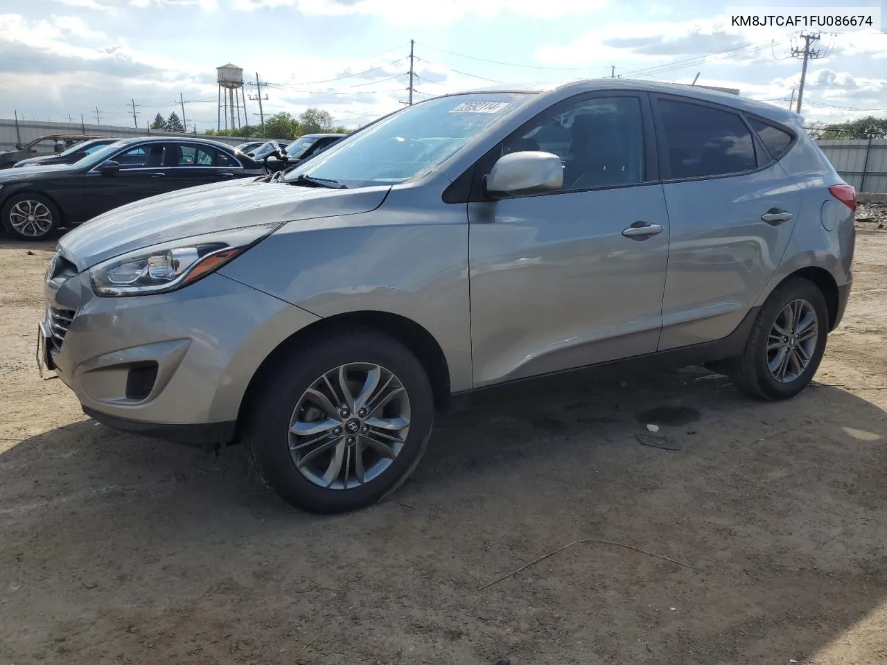 2015 Hyundai Tucson Gls VIN: KM8JTCAF1FU086674 Lot: 72692114