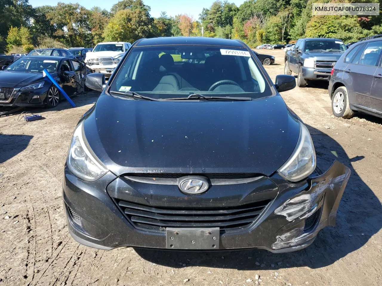 2015 Hyundai Tucson Gls VIN: KM8JTCAF0FU078324 Lot: 72993144