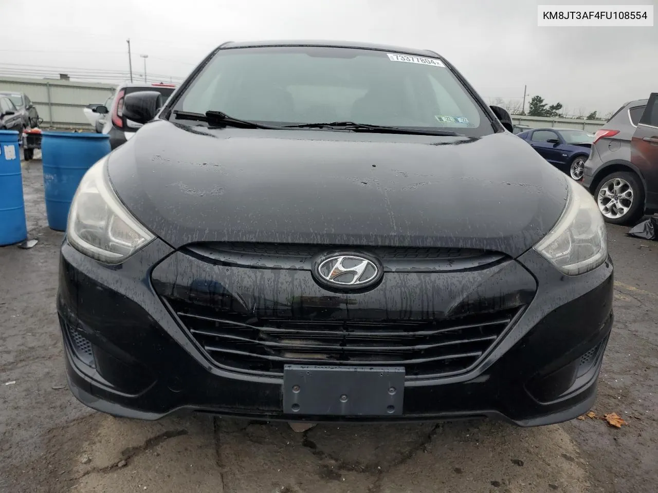 2015 Hyundai Tucson Gls VIN: KM8JT3AF4FU108554 Lot: 73377804