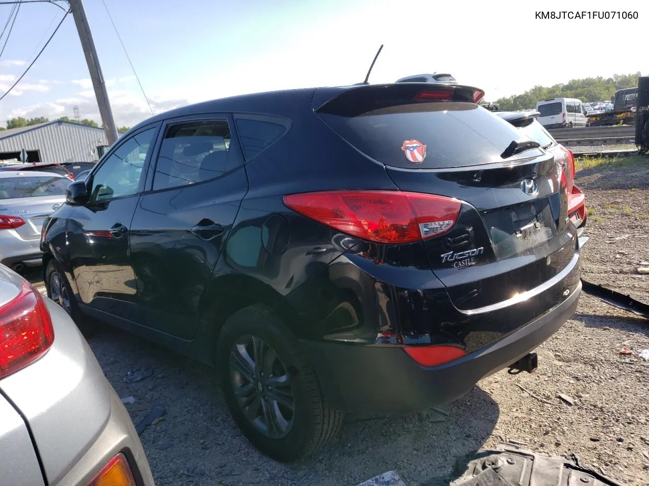 2015 Hyundai Tucson Gls VIN: KM8JTCAF1FU071060 Lot: 73552734