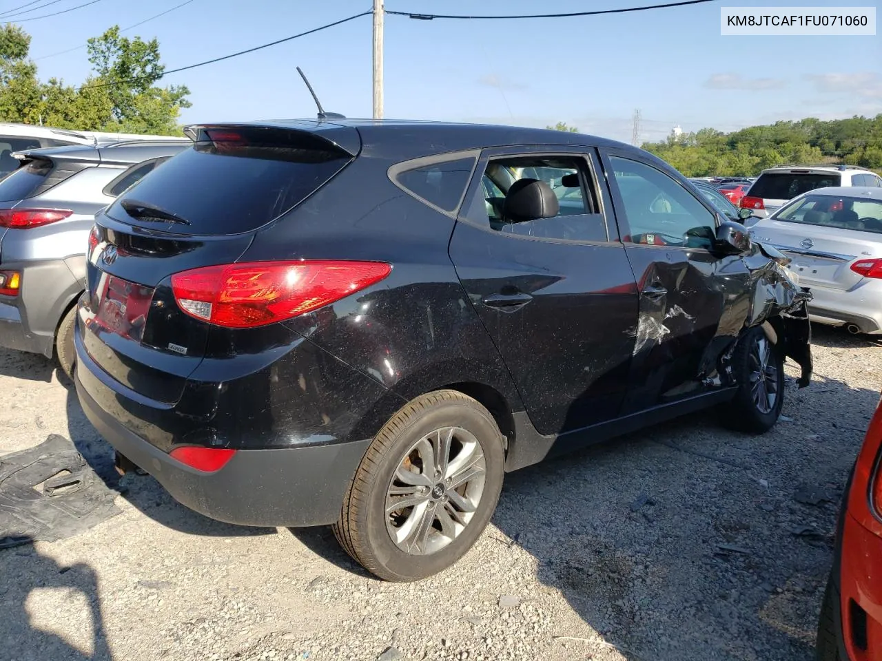 2015 Hyundai Tucson Gls VIN: KM8JTCAF1FU071060 Lot: 73552734