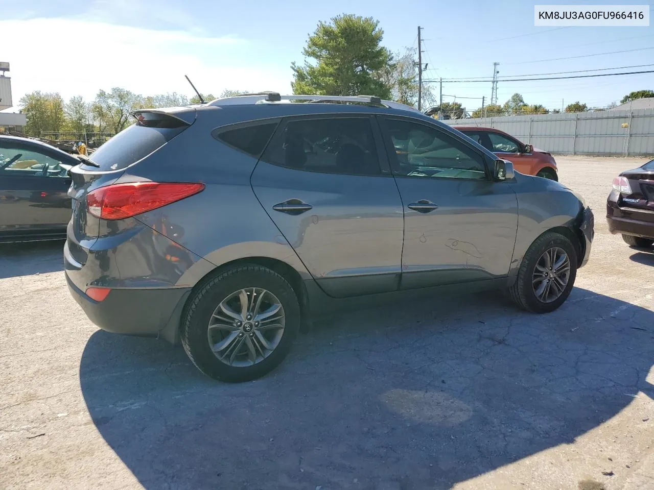 2015 Hyundai Tucson Limited VIN: KM8JU3AG0FU966416 Lot: 73582574