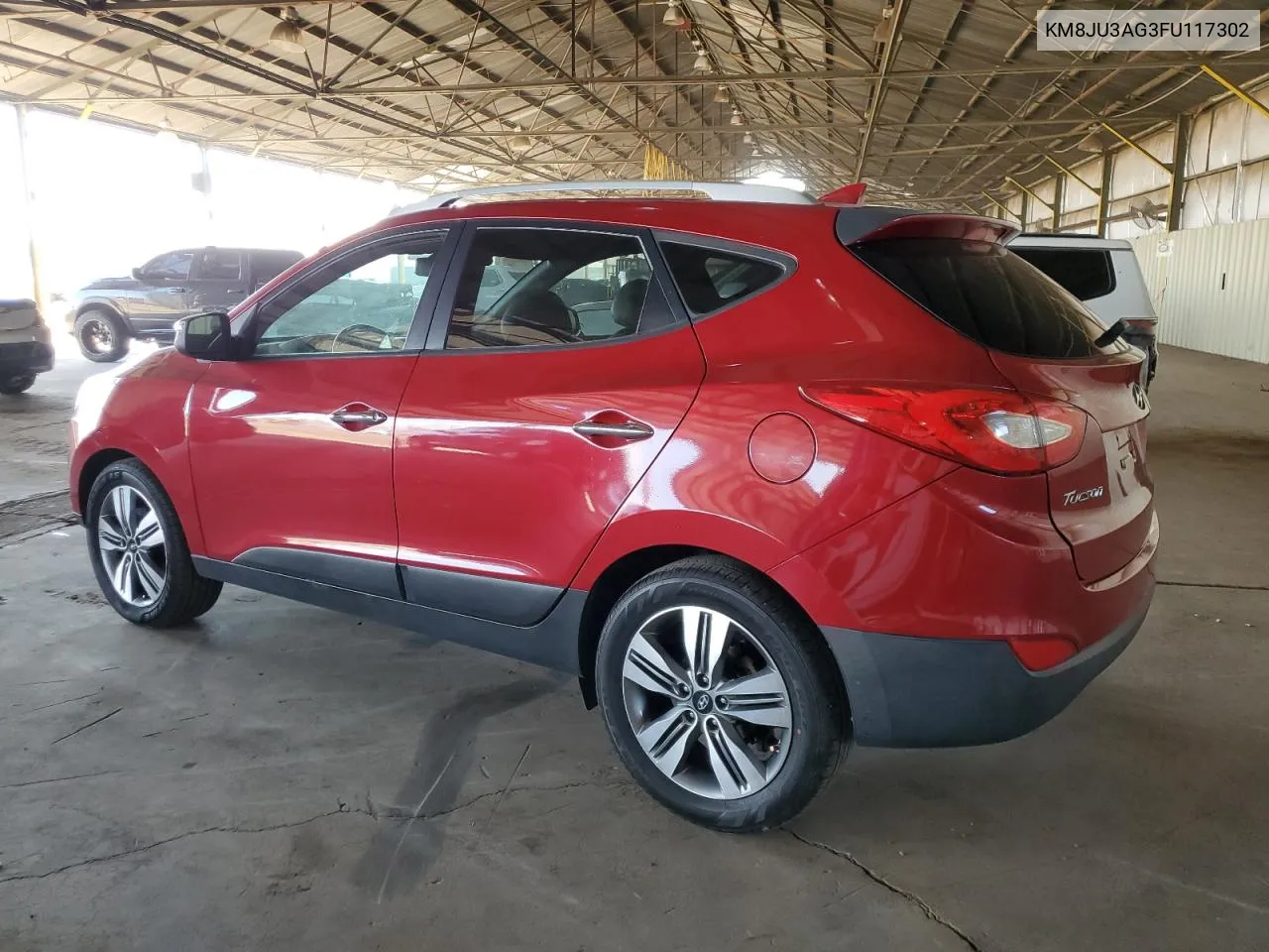 2015 Hyundai Tucson Limited VIN: KM8JU3AG3FU117302 Lot: 74032084