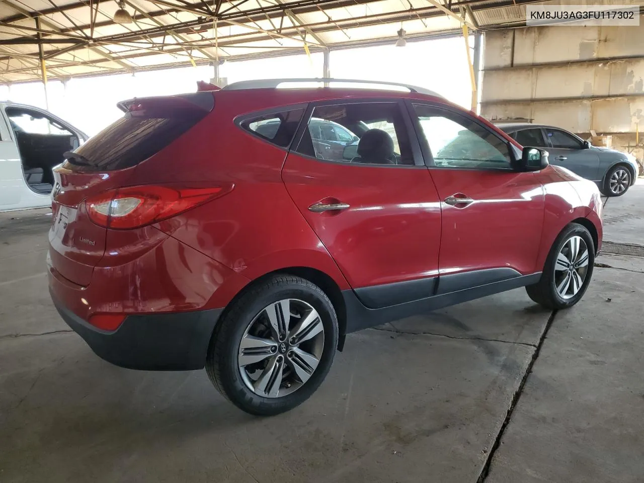 2015 Hyundai Tucson Limited VIN: KM8JU3AG3FU117302 Lot: 74032084