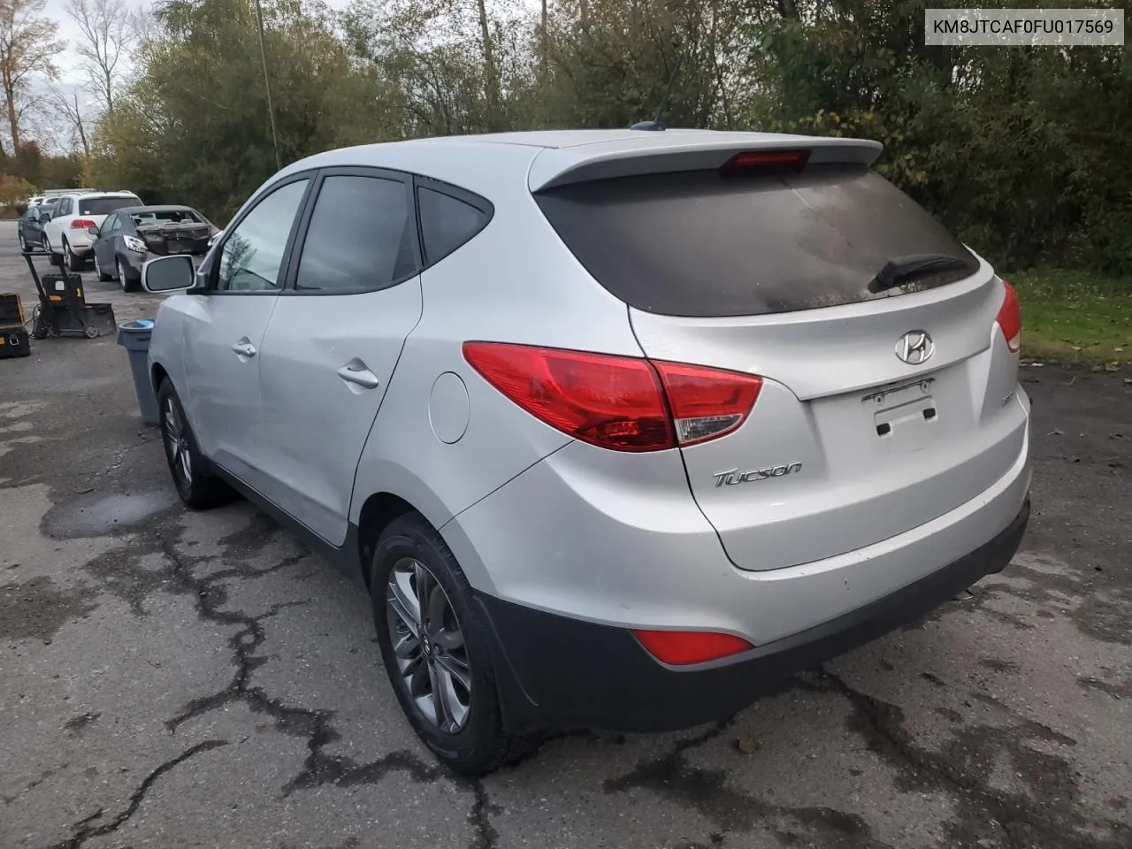 2015 Hyundai Tucson Gls VIN: KM8JTCAF0FU017569 Lot: 74052704