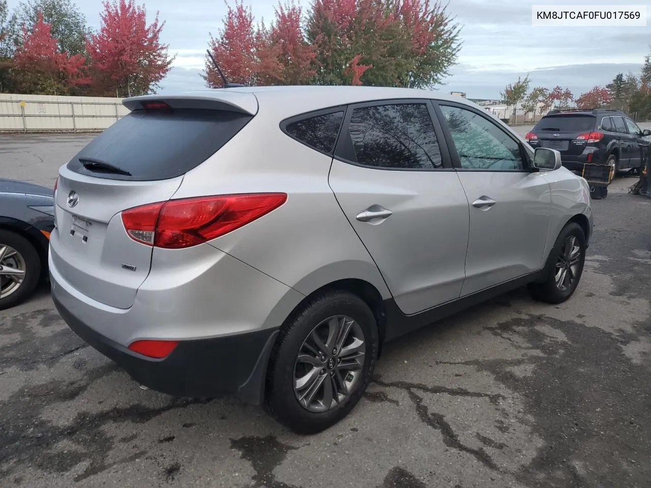 2015 Hyundai Tucson Gls VIN: KM8JTCAF0FU017569 Lot: 74052704