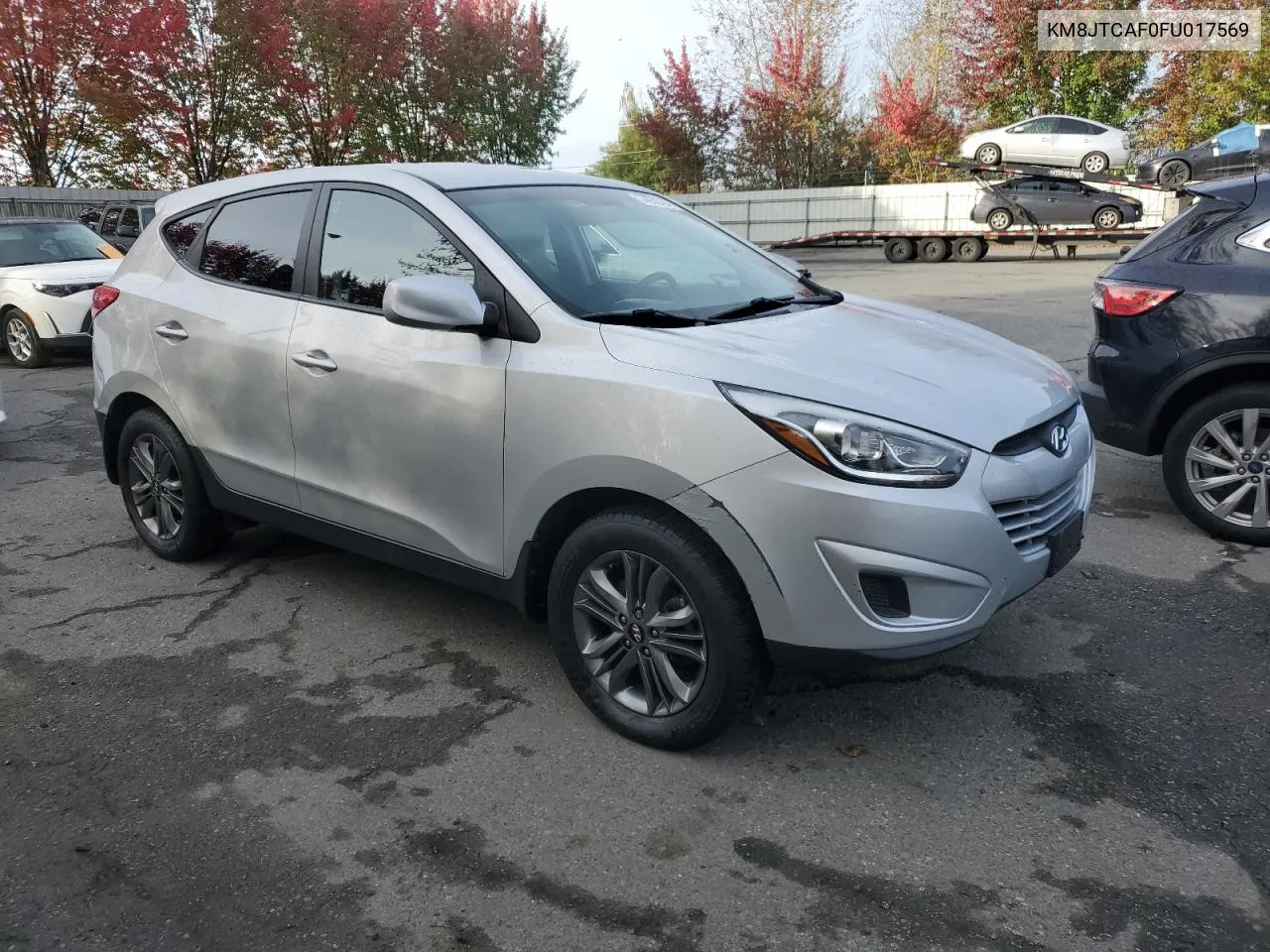 2015 Hyundai Tucson Gls VIN: KM8JTCAF0FU017569 Lot: 74052704