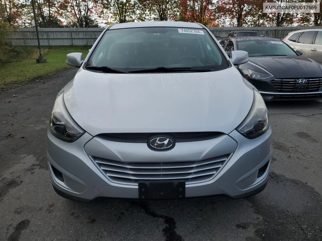 2015 Hyundai Tucson Gls VIN: KM8JTCAF0FU017569 Lot: 74052704