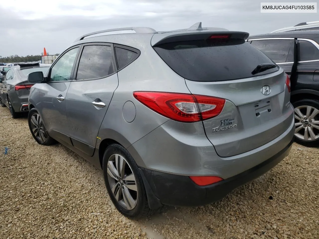 2015 Hyundai Tucson Limited VIN: KM8JUCAG4FU103585 Lot: 74188764