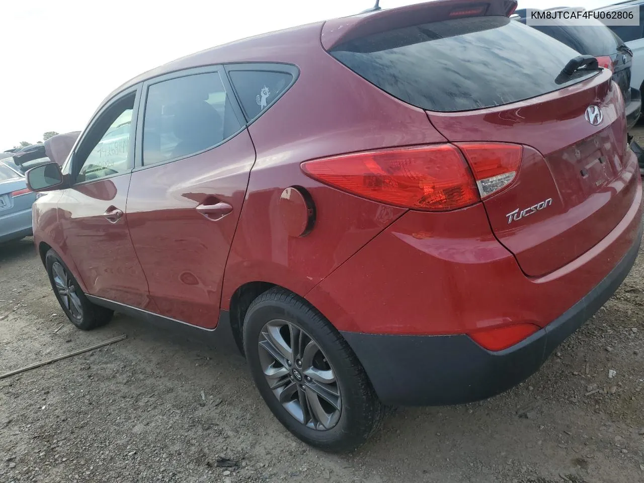 2015 Hyundai Tucson Gls VIN: KM8JTCAF4FU062806 Lot: 74268144