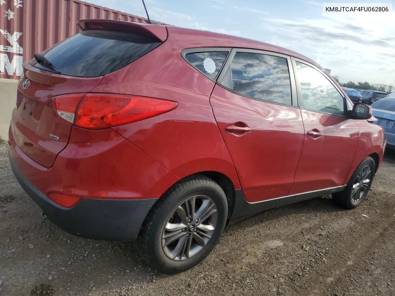 2015 Hyundai Tucson Gls VIN: KM8JTCAF4FU062806 Lot: 74268144