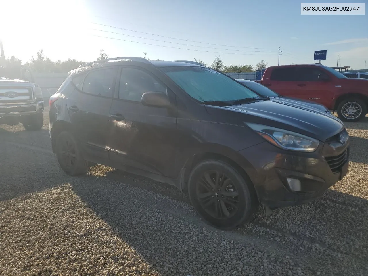 2015 Hyundai Tucson Limited VIN: KM8JU3AG2FU029471 Lot: 74444264