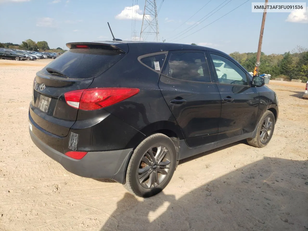 2015 Hyundai Tucson Gls VIN: KM8JT3AF3FU091536 Lot: 74715314