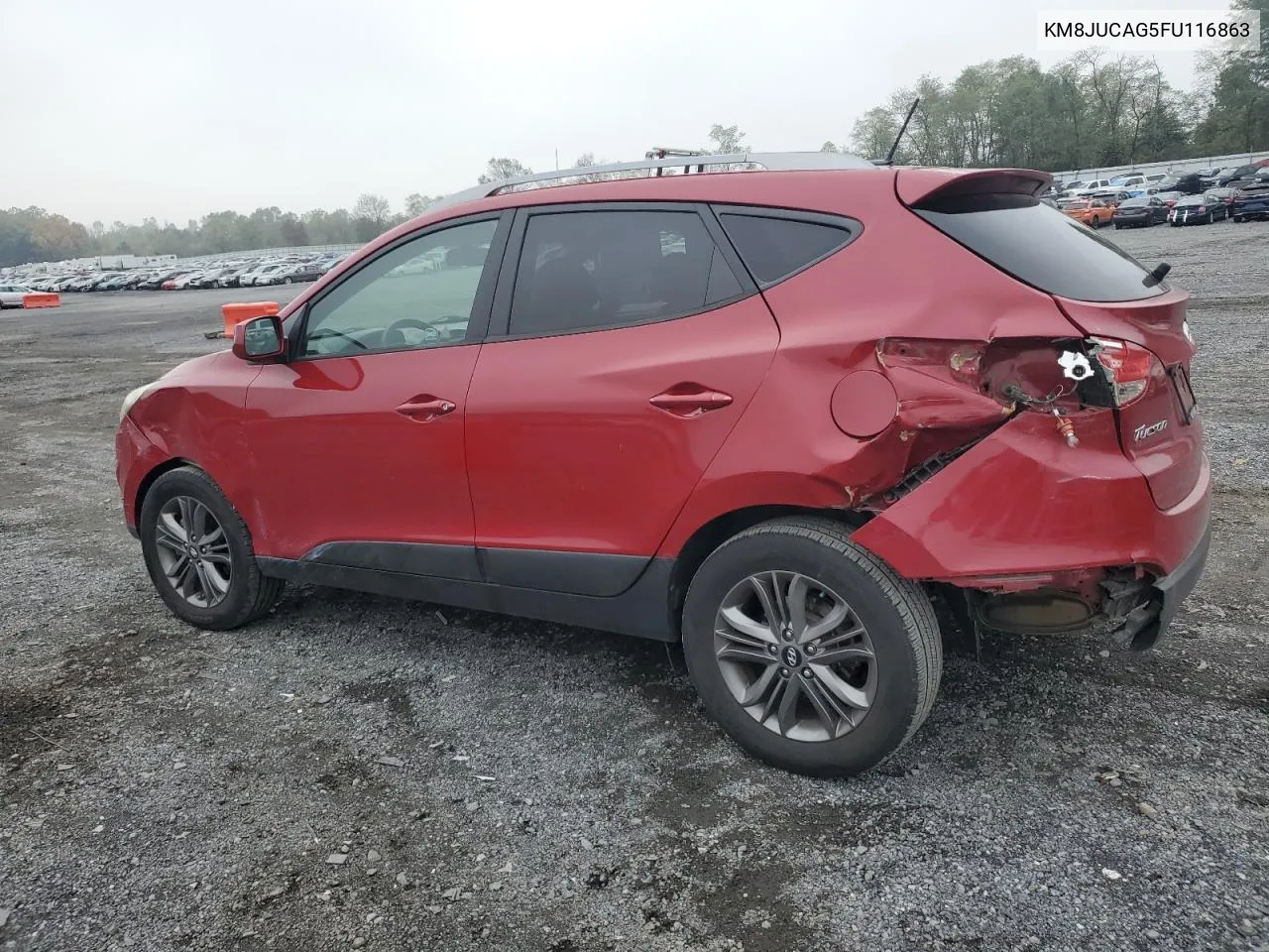 2015 Hyundai Tucson Limited VIN: KM8JUCAG5FU116863 Lot: 74771824