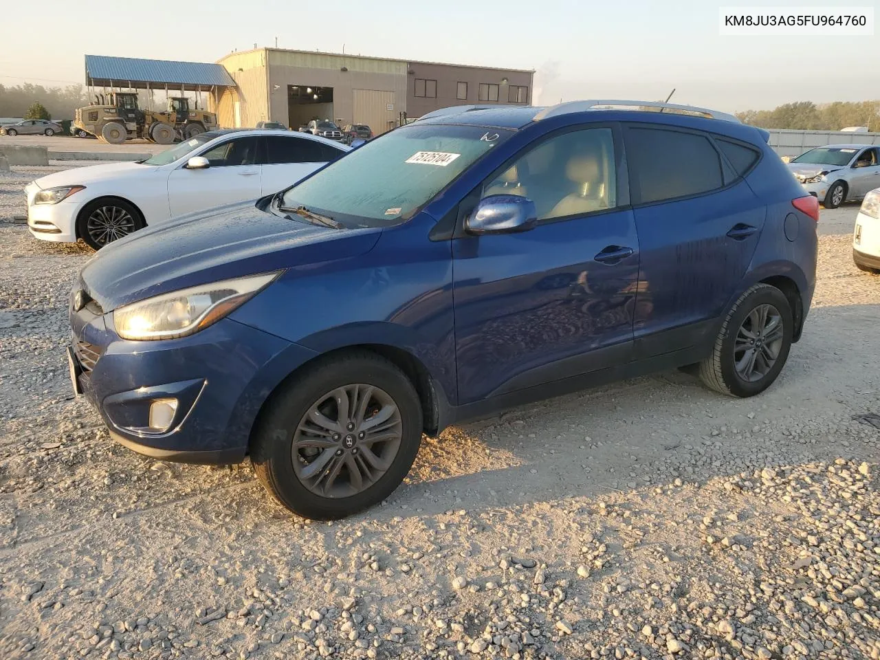 2015 Hyundai Tucson Limited VIN: KM8JU3AG5FU964760 Lot: 75125104