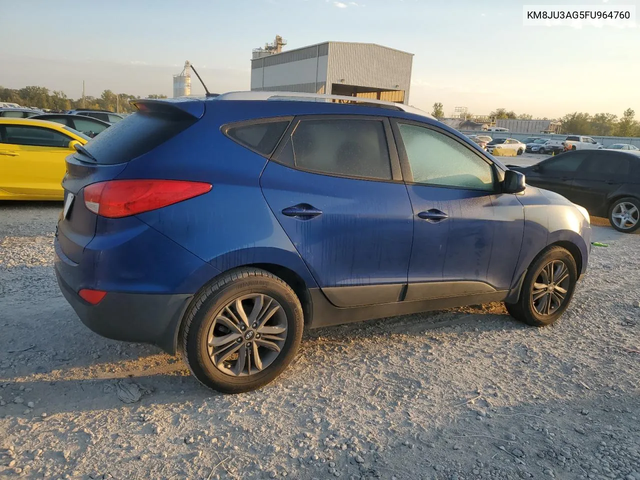 2015 Hyundai Tucson Limited VIN: KM8JU3AG5FU964760 Lot: 75125104