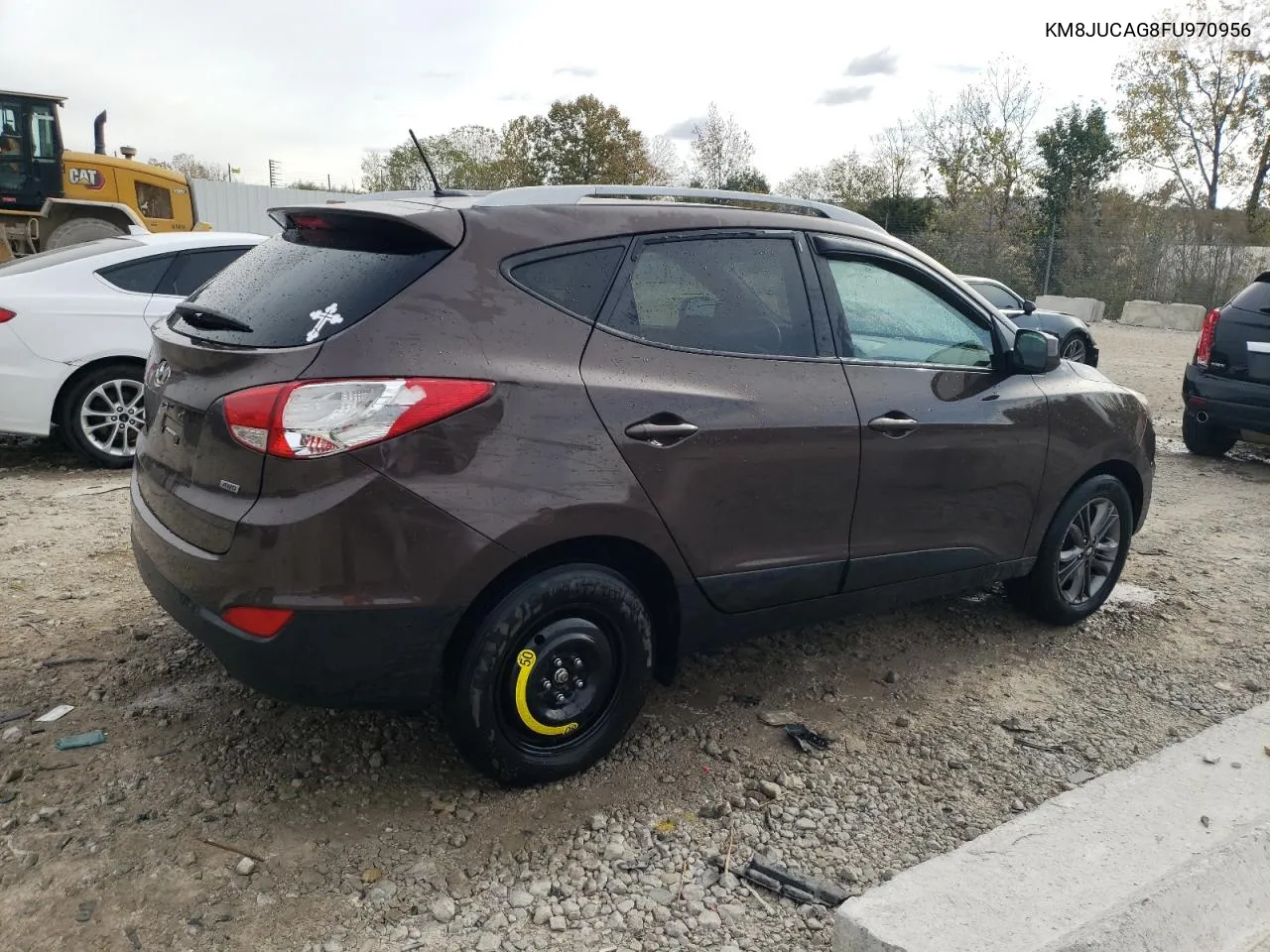 2015 Hyundai Tucson Limited VIN: KM8JUCAG8FU970956 Lot: 75629354