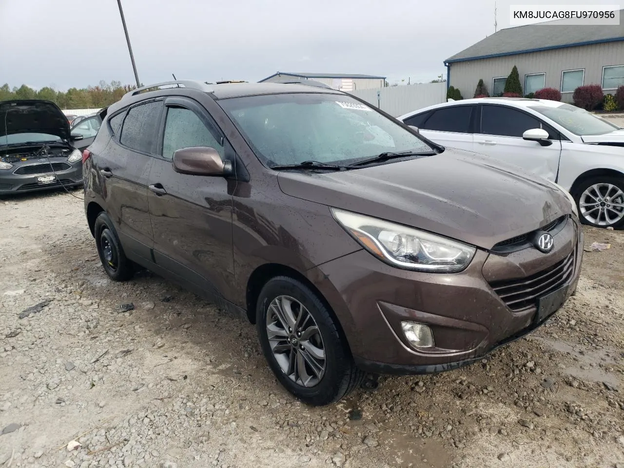 2015 Hyundai Tucson Limited VIN: KM8JUCAG8FU970956 Lot: 75629354