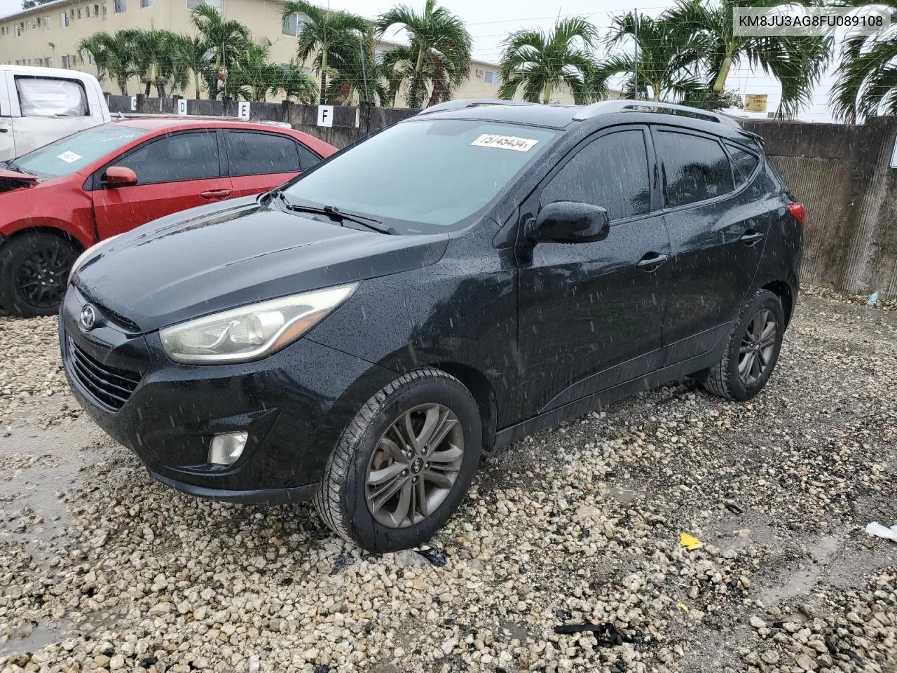 2015 Hyundai Tucson Limited VIN: KM8JU3AG8FU089108 Lot: 75745434