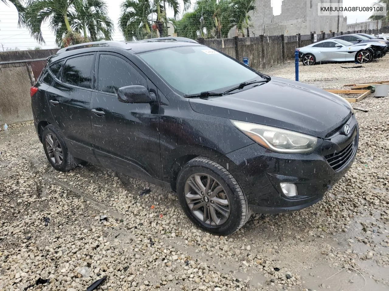 2015 Hyundai Tucson Limited VIN: KM8JU3AG8FU089108 Lot: 75745434