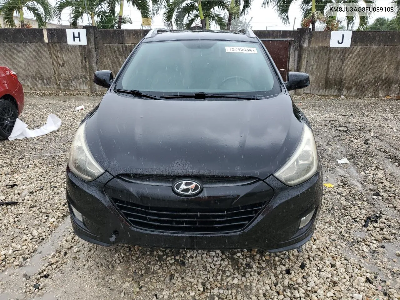 2015 Hyundai Tucson Limited VIN: KM8JU3AG8FU089108 Lot: 75745434