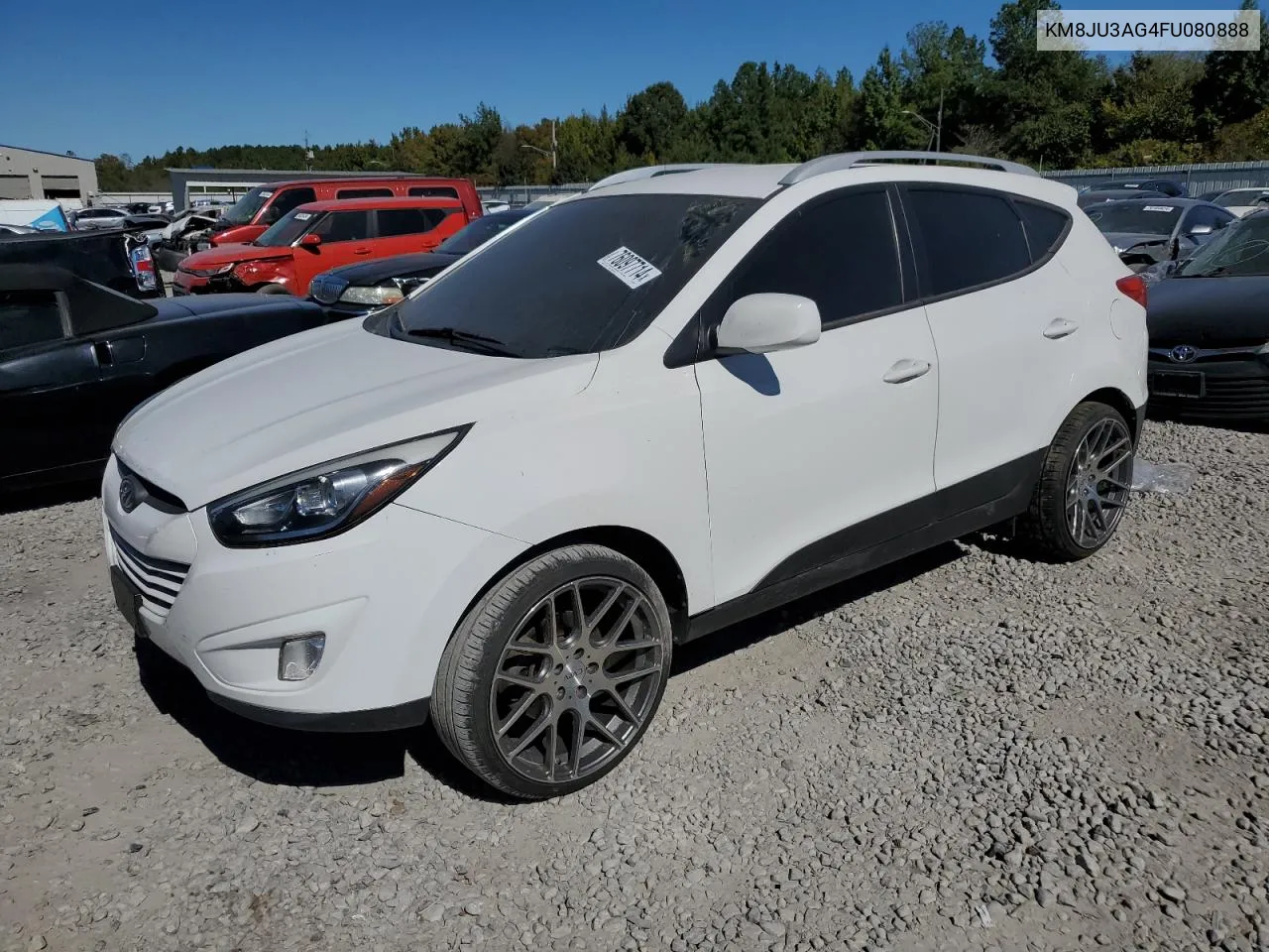 2015 Hyundai Tucson Limited VIN: KM8JU3AG4FU080888 Lot: 76097714