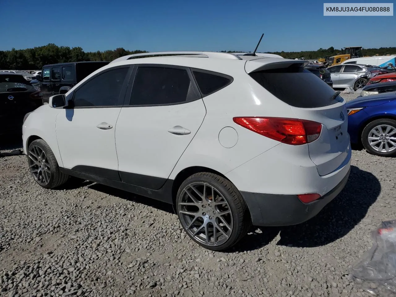 2015 Hyundai Tucson Limited VIN: KM8JU3AG4FU080888 Lot: 76097714