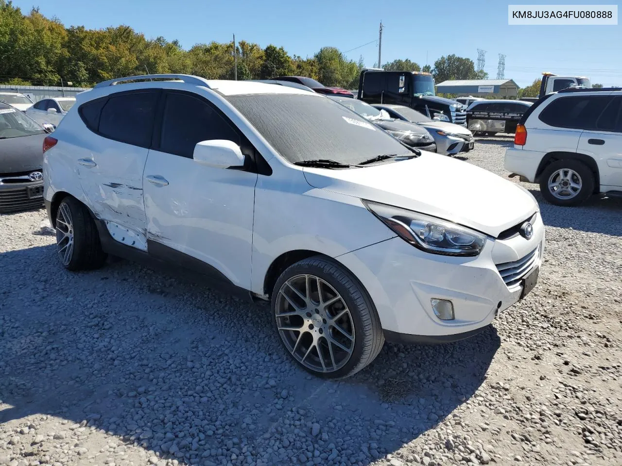 2015 Hyundai Tucson Limited VIN: KM8JU3AG4FU080888 Lot: 76097714