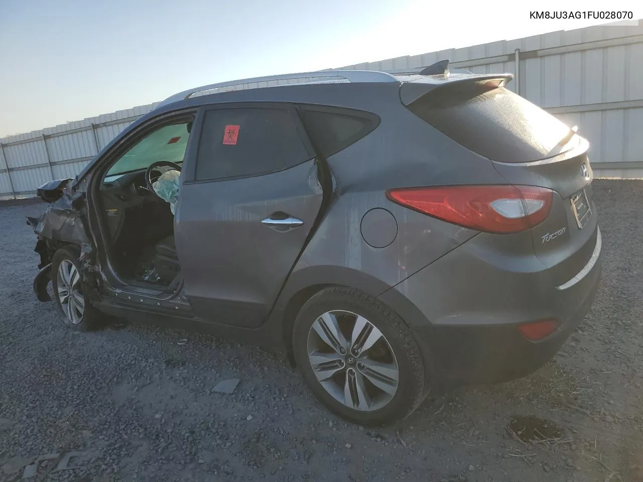 KM8JU3AG1FU028070 2015 Hyundai Tucson Limited