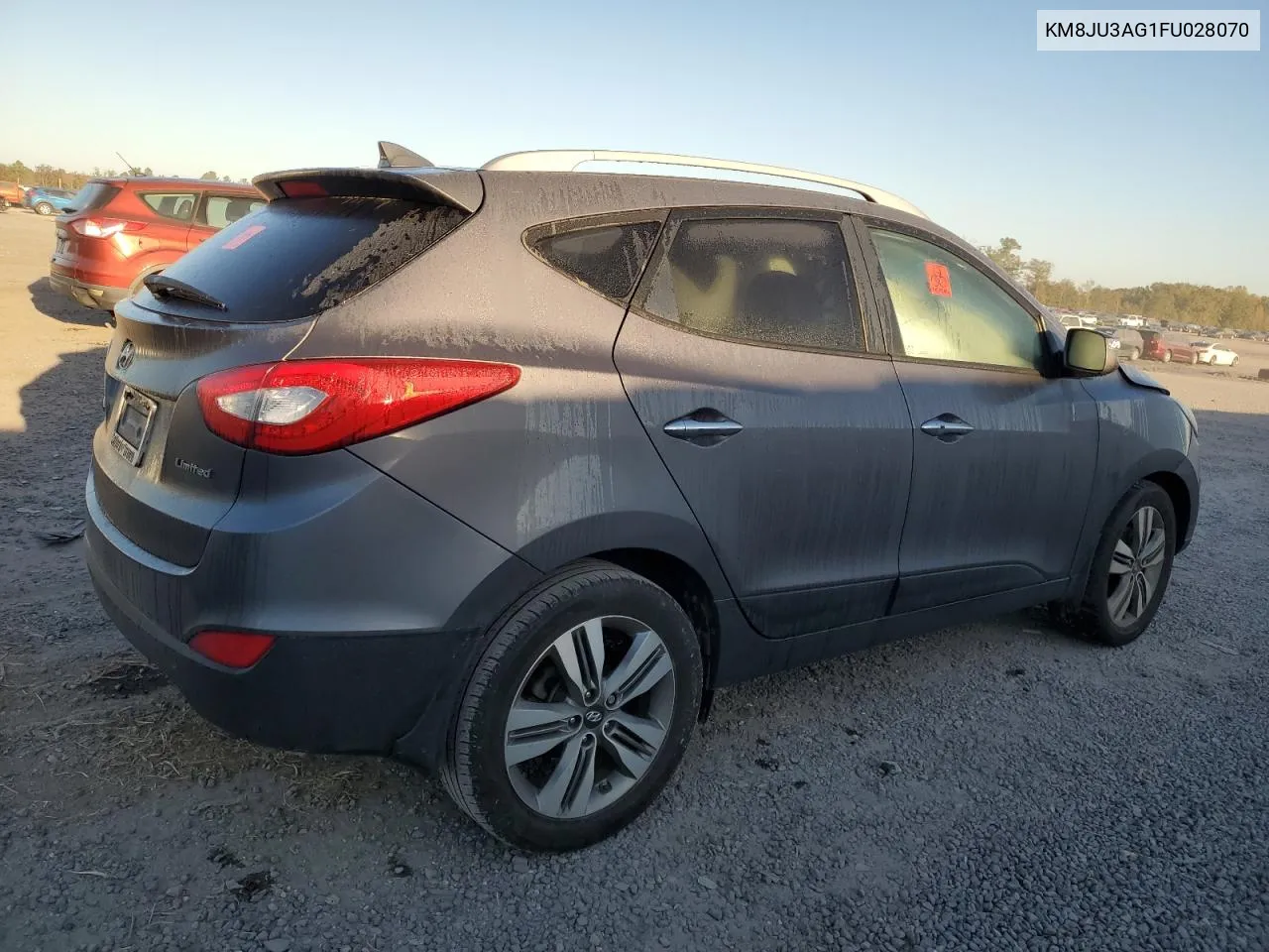 2015 Hyundai Tucson Limited VIN: KM8JU3AG1FU028070 Lot: 76535854