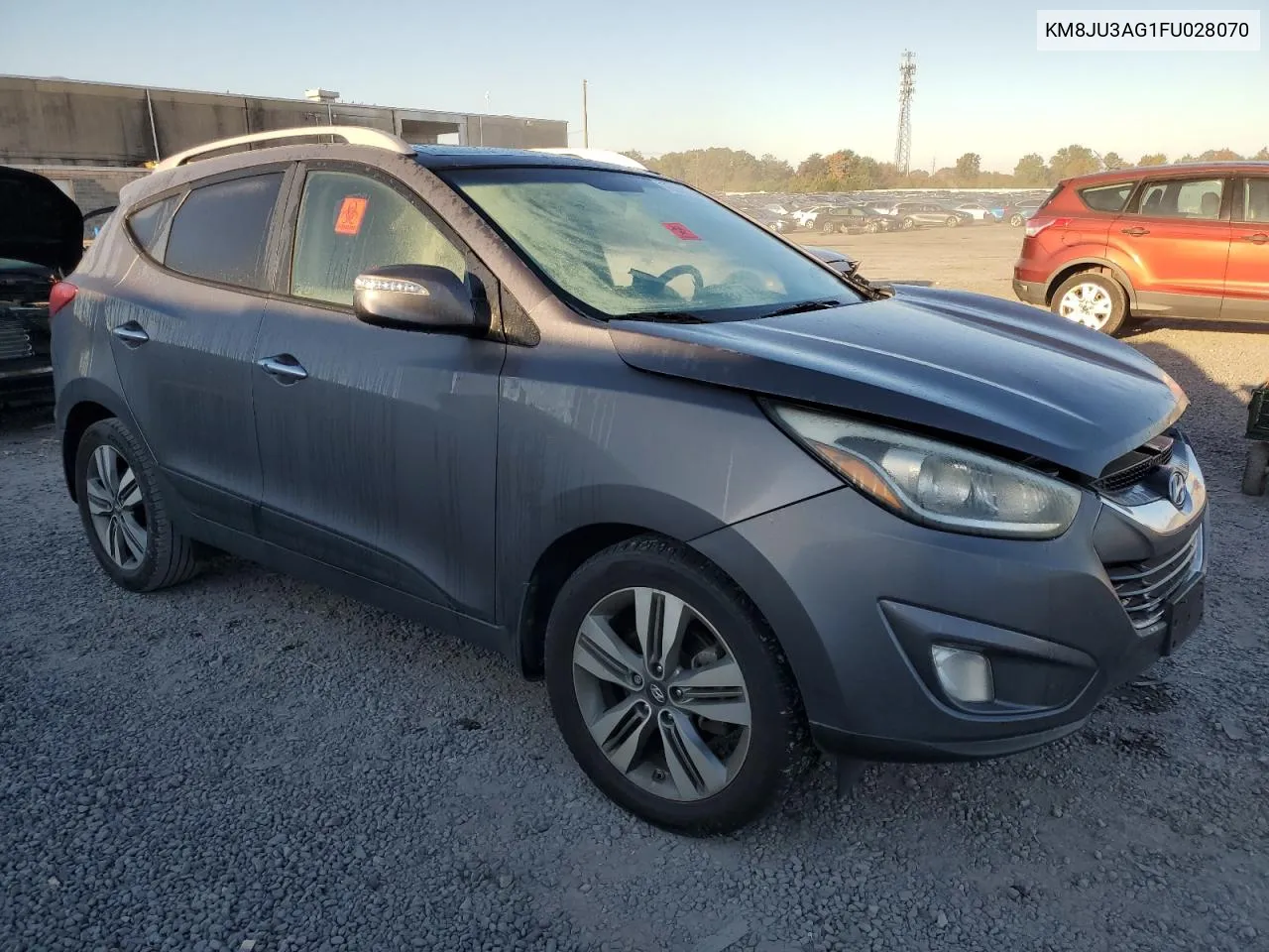 2015 Hyundai Tucson Limited VIN: KM8JU3AG1FU028070 Lot: 76535854