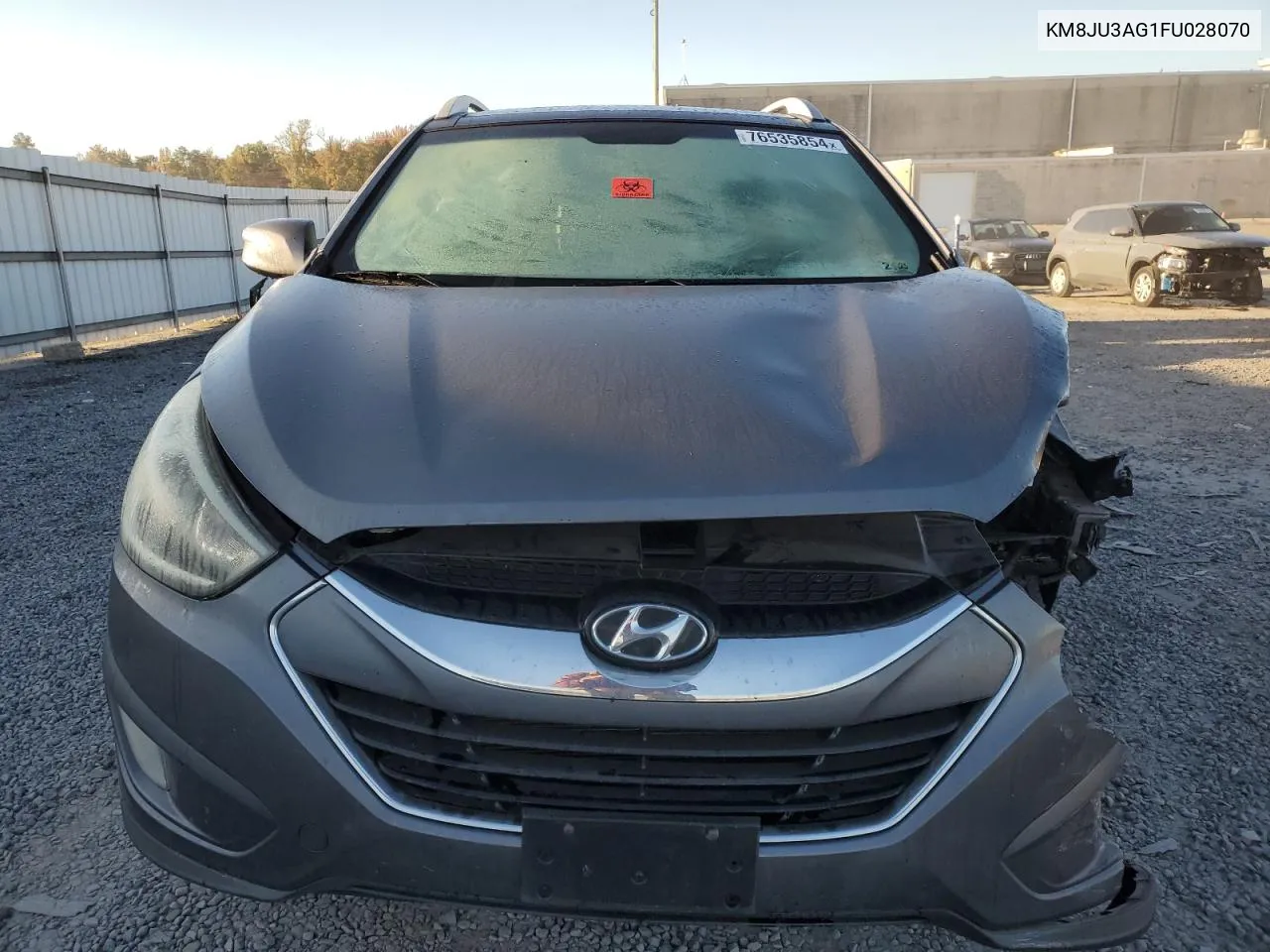 KM8JU3AG1FU028070 2015 Hyundai Tucson Limited