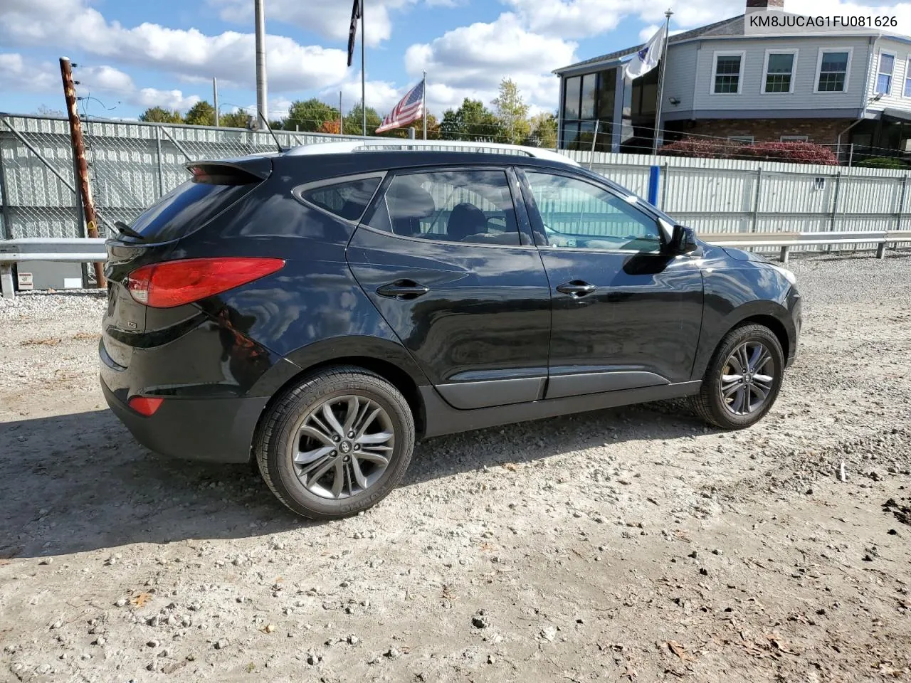 2015 Hyundai Tucson Limited VIN: KM8JUCAG1FU081626 Lot: 76620334