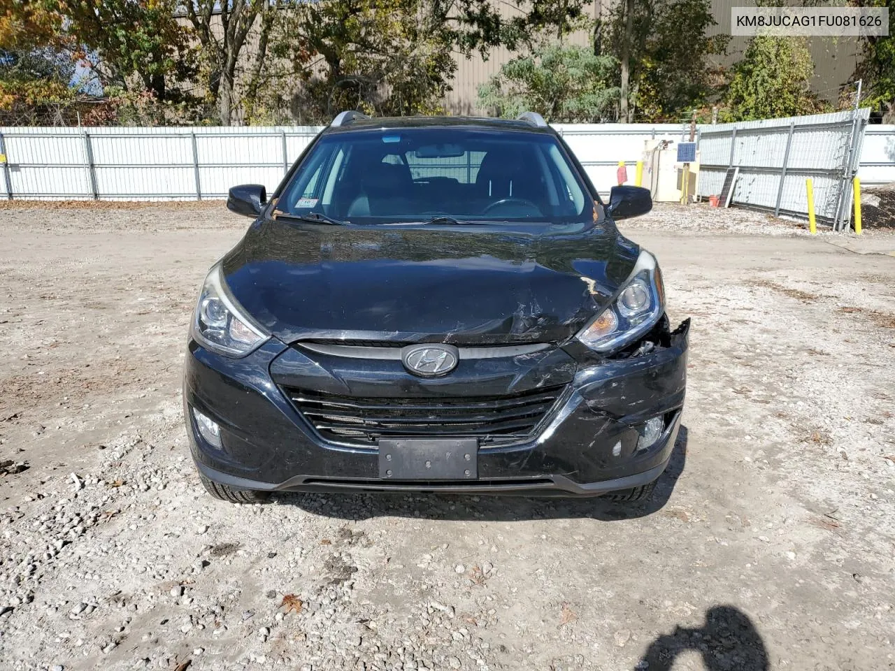 2015 Hyundai Tucson Limited VIN: KM8JUCAG1FU081626 Lot: 76620334